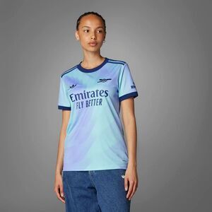 Adidas Arsenal 24/25 Alternate Blue Soccer Jersey Third Kit Women Medium IS8114